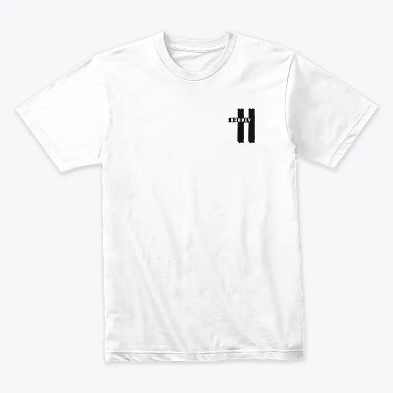 Harvey Signature Tee - White